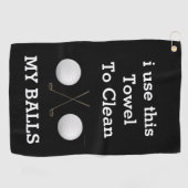 Der perfekte Golfbegleiter: Handtücher nach Maß (Horizontal)