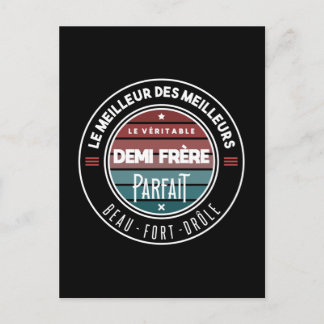 Der perfekte Halbbruder Postkarte