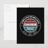 Der perfekte Jäger Postkarte (Vorne/Hinten)