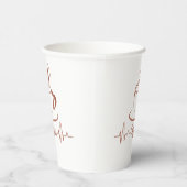 Der perfekte Kaffee- oder Teepapiercup der Marke Pappbecher (Rechts)