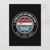 Der perfekte Klempner Postkarte (Vorderseite)