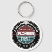 Der perfekte Klempner Schlüsselanhänger (Vorderseite)