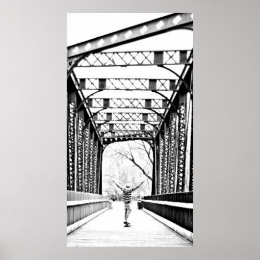 Der perfekte Longboard-Tag Poster (Vorne)