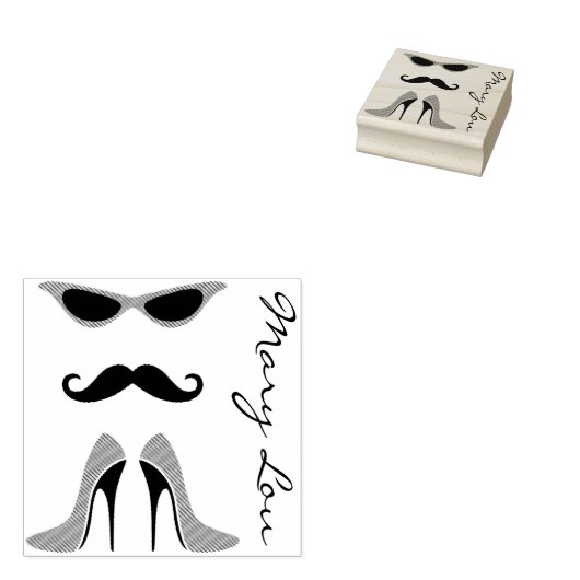 Der perfekte Look in Schwarz & Rot + Ihr Rücken & Gummistempel (Stempel)