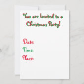 Der perfekte Mann Einladung (Rückseite)