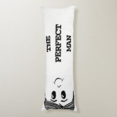 Der perfekte Mann - KÖRPER-KISSEN Seitenschläferkissen (Vorderseite Vertikal)