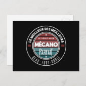Der perfekte Mechaniker Postkarte (Vorne/Hinten)