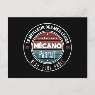 Der perfekte Mechaniker Postkarte