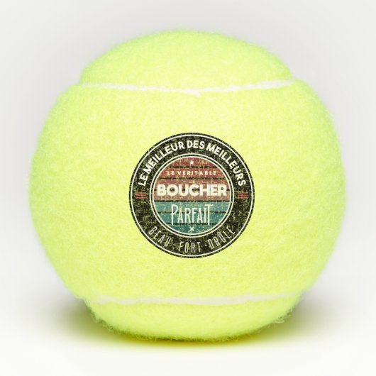 Der perfekte Metzger Tennisbälle (Vorderseite)