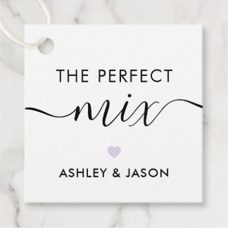 Der perfekte Mix-Gewürz- oder Trail-Mix-Tag, Laven Geschenkanhänger