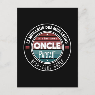 Der perfekte Onkel Postkarte