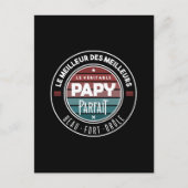 Der perfekte Opa Postkarte (Vorderseite)