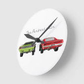 Der Perfekte Pair Runde Wanduhr (Winkel)