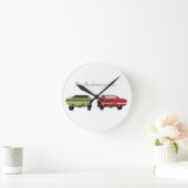 Der Perfekte Pair Runde Wanduhr (Zuhause)