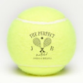 Der perfekte passende Individuelle Name für ein Pa Tennisbälle (Rückseite)