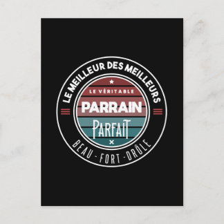 Der perfekte Pate Postkarte