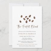 Der perfekte Polterabend für Kaffeepausen Einladung (Vorderseite)