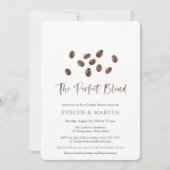 Der perfekte Polterabend für Kaffeepausen Einladung (Vorderseite)