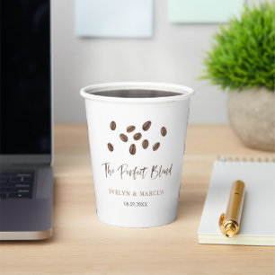 Der perfekte Polterabend für Kaffeepausen Pappbecher