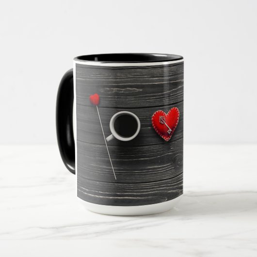 Der perfekte Pour - ein Coffee Lover-Begleiter Tasse (Vorderseite Links)