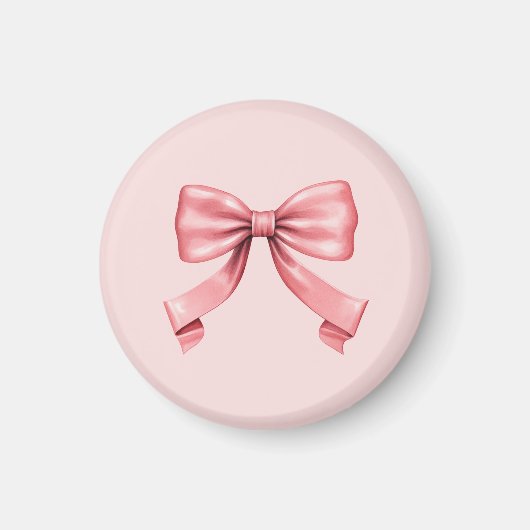 Der perfekte rosa Bow Magnet (Vorne)