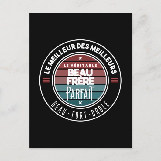 Der perfekte Schwager Postkarte (Vorderseite)