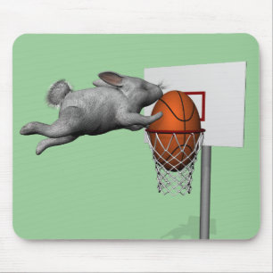 Der perfekte Slam Dunk im Osterhase Mousepad