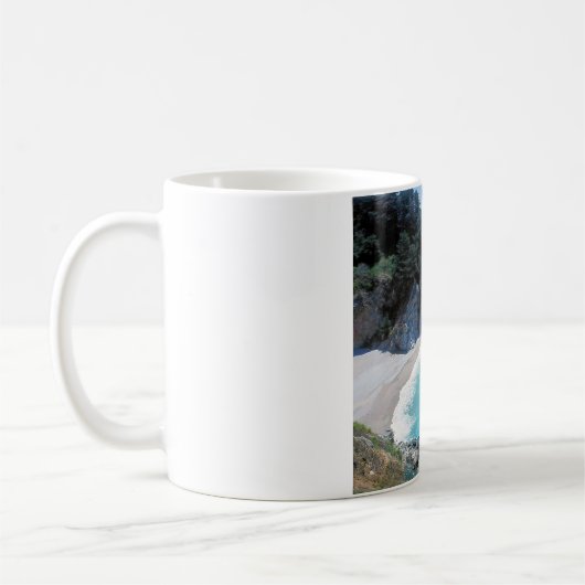 Der perfekte Strand - Pfeiffer großes Sur Kaffeetasse (Links)