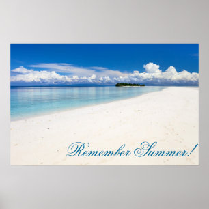 Der perfekte Strand Poster