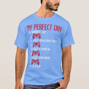 Der perfekte Tag für ein Video Gamer Funny Video G T-Shirt