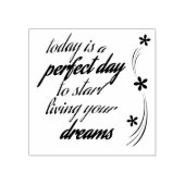 Der perfekte Tag Gummistempel (Prägung)