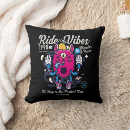 Der perfekte Tag, um glücklich zu sein | Witziges  Kissen