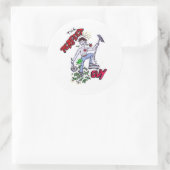 Der perfekte Typ Runder Aufkleber (Tasche)