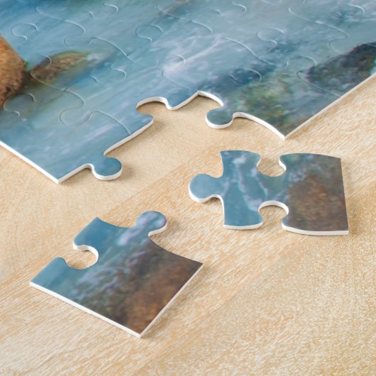 Der perfekte weißer Strand mit 1014 Liegestühlen Puzzle (Seite)