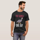 Der Perlhuhn-Hühner-Vogel-Typ T-Shirt (Vorne ganz)