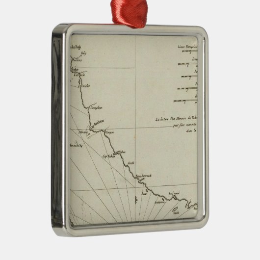 Der Persische Golf Silbernes Ornament (Rechts)