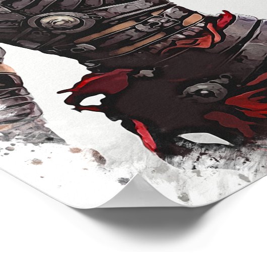 Der persische Kriegerprinz Poster (Ecke)