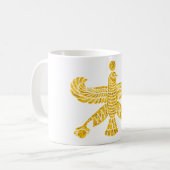 Der persische Standard von Cyrus das große Kaffeetasse (Vorderseite Links)