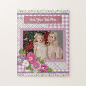 Der Personalisierte Bildrahmen mit benutzerdefinie Puzzle (Vertikal)