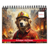 Der Personalisierte Kalender der Feuerwehrhunde 20 (Titelbild)