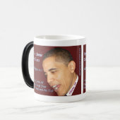 Der personalisierte Lob-Becher - addieren Sie Verwandlungstasse (Vorderseite Links)