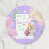 Der Personalisierte MERMAID des Klassenzimmers Val Geschenkanhänger (Vorderseite)