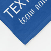 Der personalisierte Name des Fleecedecke (Ecke)