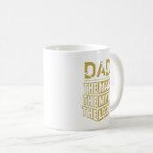 Der Personalisierte Name des Mannes Der Mythos der Kaffeetasse (VorderseiteRechts)