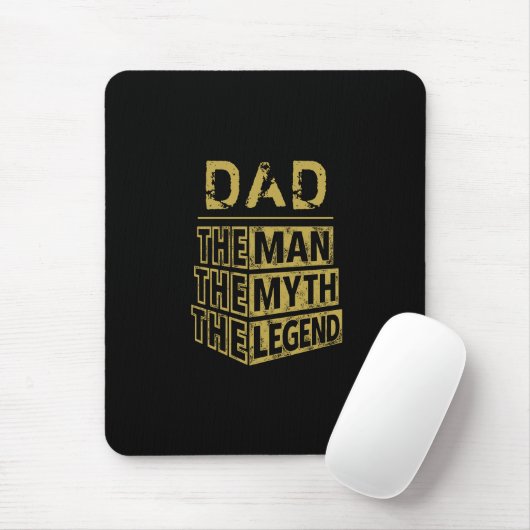Der Personalisierte Name des Mannes Der Mythos der Mousepad (Mit Mouse)