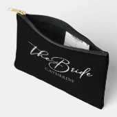 Der Personalisierte schicke Junggeselinnen-Abschie Zubehörtasche (Offen)