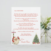 Der persönliche Brief des Weihnachtsmanns an den N (Stehend Vorderseite)