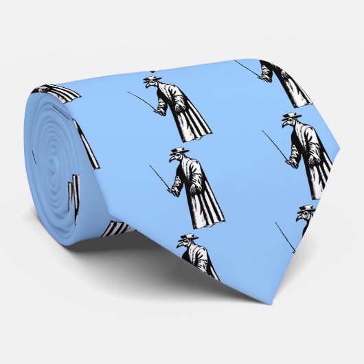 Der Pest-Doktor Krawatte (Gerollt)