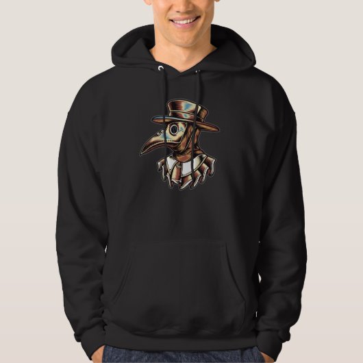 Der Pestarzt Hoodie (Vorderseite)
