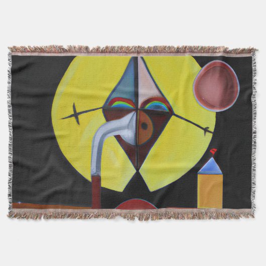 Der Pestarzt - Ölgemälde Decke (Vorderseite)